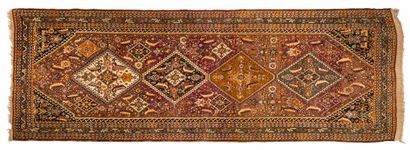 null Tapis galerie KASHGAÏ (Perse), fin du 19e siècle, début du 20e siècle

Dimensions...