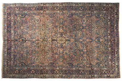 KIRMAN carpet (Persia), late 19th century,...