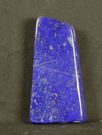 null Bloc de lapis lazuli de très belle qualité. 195g. 9,8X3,8cm