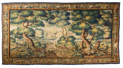 null Aubusson tapestry, 17th century

Technical characteristics : Wool and silk

Dimensions...