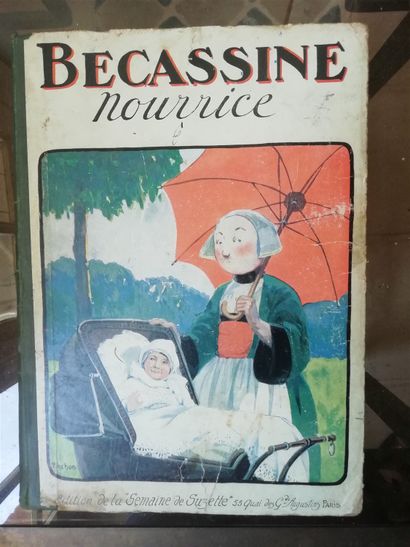 null Album of Bécassine. Nurse. Edition 1922. Condition of use