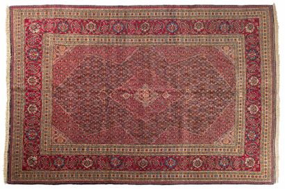 null Tapis TABRIZ (Iran), 2e tiers du 20e siècle

Dimensions : 363 x 272cm.

Caractéristiques...