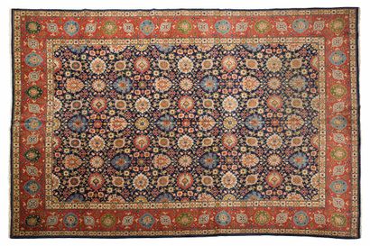 Important tapis TABRIZ (Perse), 1er tiers...