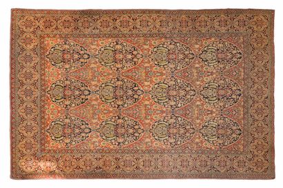 null KACHAN carpet woven in the workshops of the master weaver MORTACHEM (Persia),...