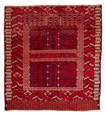 null Tékké BOUKHARA ENSI-HATCHLOU carpet (Central Asia), end of the 19th century

Dimensions...