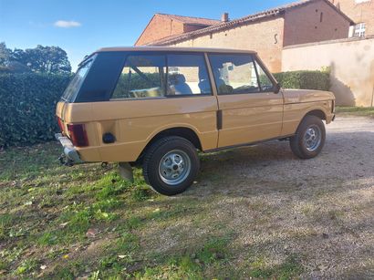 RANGE ROVER RR200 – 1980 A huge success, the RR Classic, V8 with 4 speed gearbox...