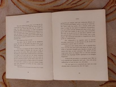 null Pierre LOUYS. Le crépuscule des nymphes. 10 lithographies de Bosshard. Editions...
