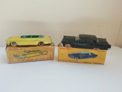 DINKY TOYS. Lot composed of: Lincoln First...