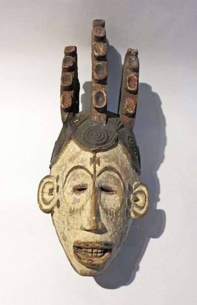 Igbo mask representing youth and beauty,...
