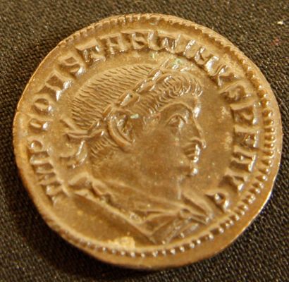 Follis of Constantine I (306-337). A : IMPCONSTANTINUSPFAUG...