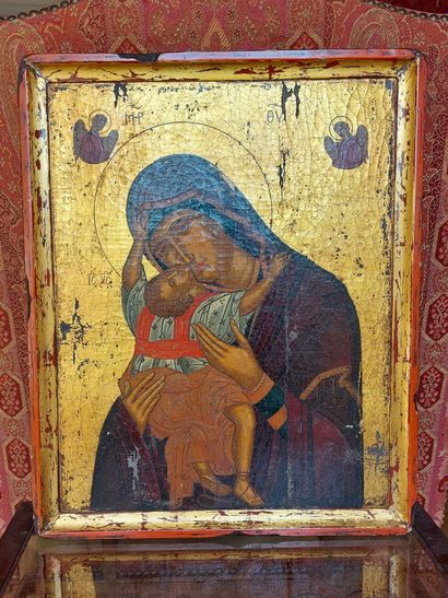 Icon representing the Virgin of Tenderness...