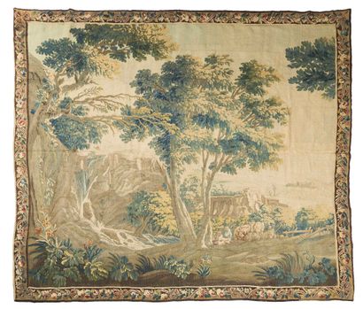 Tapestry panel from the Royal Aubusson Manufacture,...