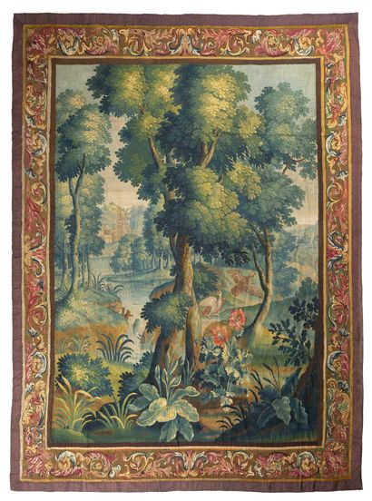 Tapestry from Aubusson (France), from the...