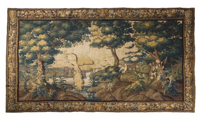 Tapestry of Aubusson (France) of the end...