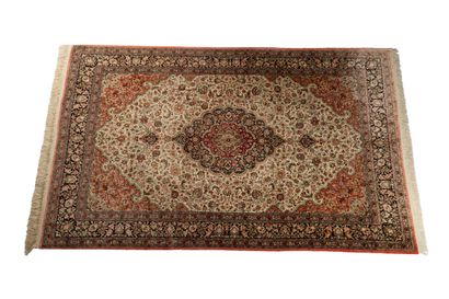 Silk GHOUM carpet (Iran), Shah's era, circa...