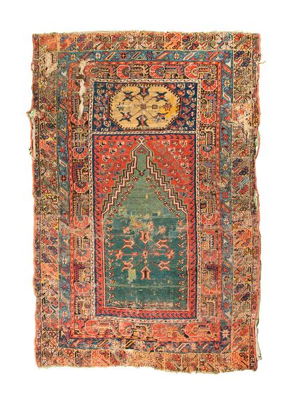 null Very old carpet MUDJUR (Asia Minor), middle of the 18th century
Dimensions :...