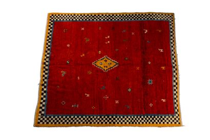 GABBEH carpet (Iran), circa 1975
Dimensions:...