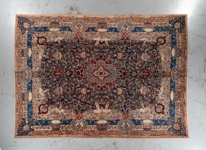 null Exceptional, important and original
Kachmar
Iran
Palace carpet
Circa 1975
Dimensions...