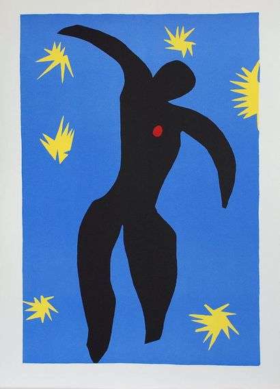 Henri Matisse (d'après) -  Icare (planche VIII de 