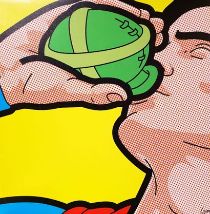 Léon (Greg Guillemin) 1967 - Magic Potion Digital print on canvas
Signed in the plate,...