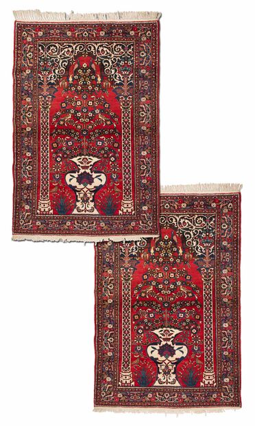 Paire de tapis BIDJAR (Iran), milieu du 20e...