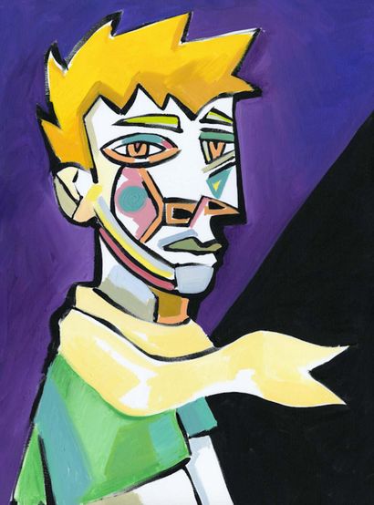 SOKAR (né en 1988) le Petit Prince revisite Pablo Picasso, 2023
Œuvre Lithographique...