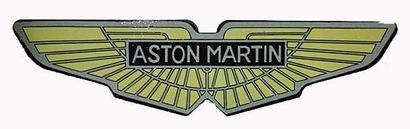 null Enseigne de marque ASTON MARTIN. 120x30cm