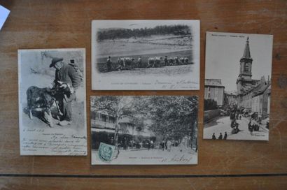 null Aveyron et divers, 14 cartes postales