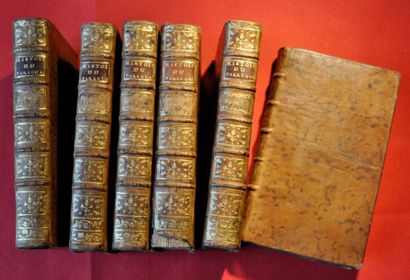 François Xavier de CHARLEVOIX Histoire du Paraguay. 6 volumes in 12 - 1757, chez...