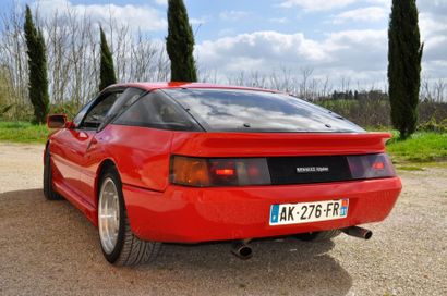 ALPINE RENAULT GTA V6 Turbo- 1986 N° Série: VFAD5010500020496 En 85 l'Alpine GTA...