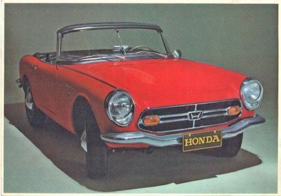 HONDA HONDA
S800 - 1967
N° Série: 1001563

A partir de 1960, la firme Honda spécialisée...