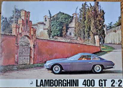 Lamborghini Catalogue 400 GT 2+2
LAMBORGHINI. 400 GT 2+2 Catalog