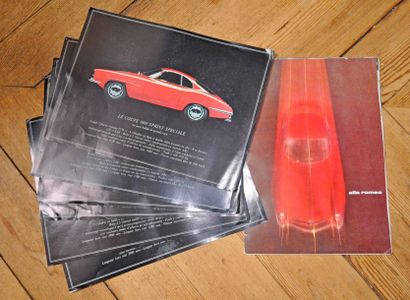 Alfa Romeo 1 Catalogue: Giulietta Berline 1600 TI, 1600 Spider, 1600 Sprint, GT Veloce,...