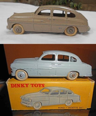 DINKY TOYS 2 Voitures: Ford Vedette 1950 + Ford Vedette 1954
DINKY TOYS. 2 cars:...