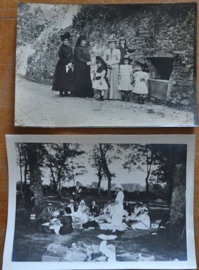 null Vielles familles du Sud Ouestbr2n(Tarn, Gers, etc.)br2n Env. 50 photos 1900...