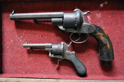 null 2 revolvers de collection demesquines XIX° (HS)