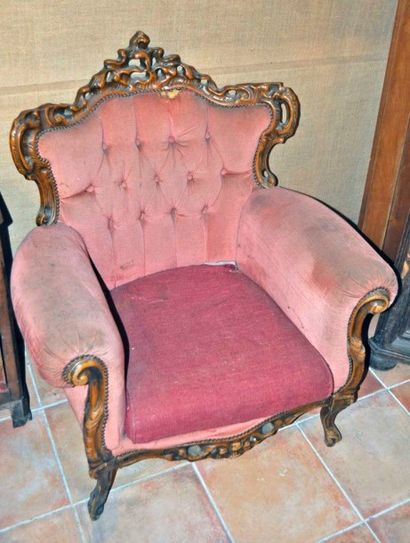 null Fauteuil style Rococo