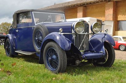 TALBOT LONDON 105, 1935 Moteur 6 cylindres, 2969 cm3, 100ch à 4500 tr /min, boîte...