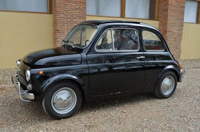 FIAT Nuova 500 L, 1970 N° Série 2580912
Moteur 499,5 cm3
2 cylindres
18 ch à 4400...