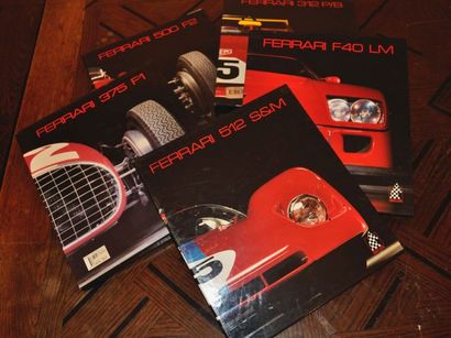 null Ferrari 312-375-500-512 F40LM. 5 volumes sous emboitage
