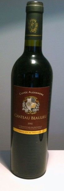 null Château Beaulieu rouge Cuvée Alexandre 2002 (x3) + Château Beaulieu Cuvée Bérengère...
