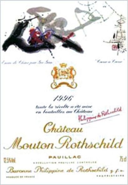 null Mouton-Rothschild 1996, CBO entamée - 11bt.