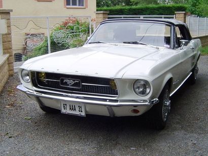 Ford MUSTANG 289 - 1967 N° Série: 7T03A233162
La Ford Mustang est certainement la...