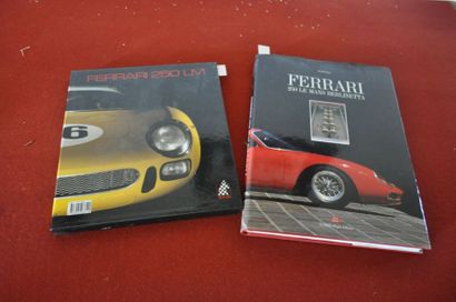 Lot de 2 livres Ferrari 250 le Mans Berlinetta,...