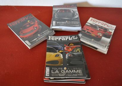 null "FERRARI CLUB" la revue officielle du club Ferrari, N° 1 à 15, Ed. 2004 à 2...