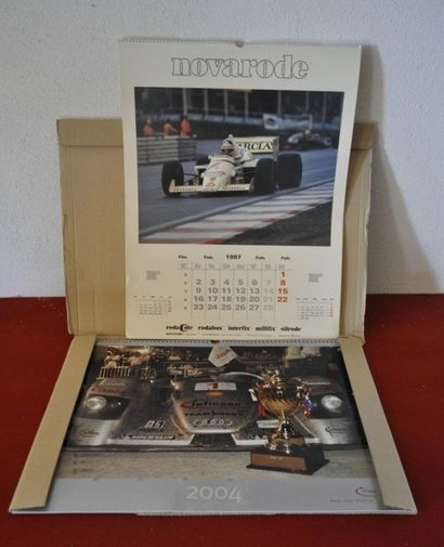 null 2 calendriers Porsche et Audi 2004 Formule 1. Boetsen 86