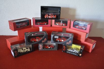 null Exceptionnelle collection de 170 Ferrari au 1/430 GT et Protos: 250, 246, 166,...