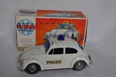 null Volkswagen « Police » à piles ? 24cm. ? neuve en boîte