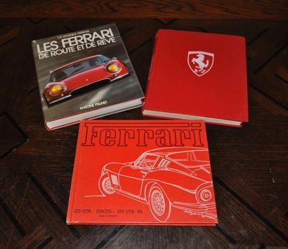  Ferrari de route et de rêve + sport et proto + 275 GTB (Pourret) 3 volumes