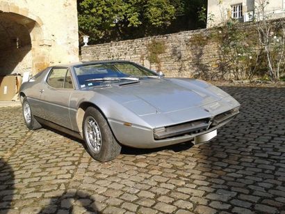 null MASERATI MERAK - 1975
N° Série: 1220740
A coté de la BORA, Maserati produit...